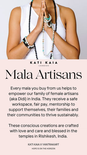 Kati Kaia Yoga Mala Beads Artisan Female Makers 