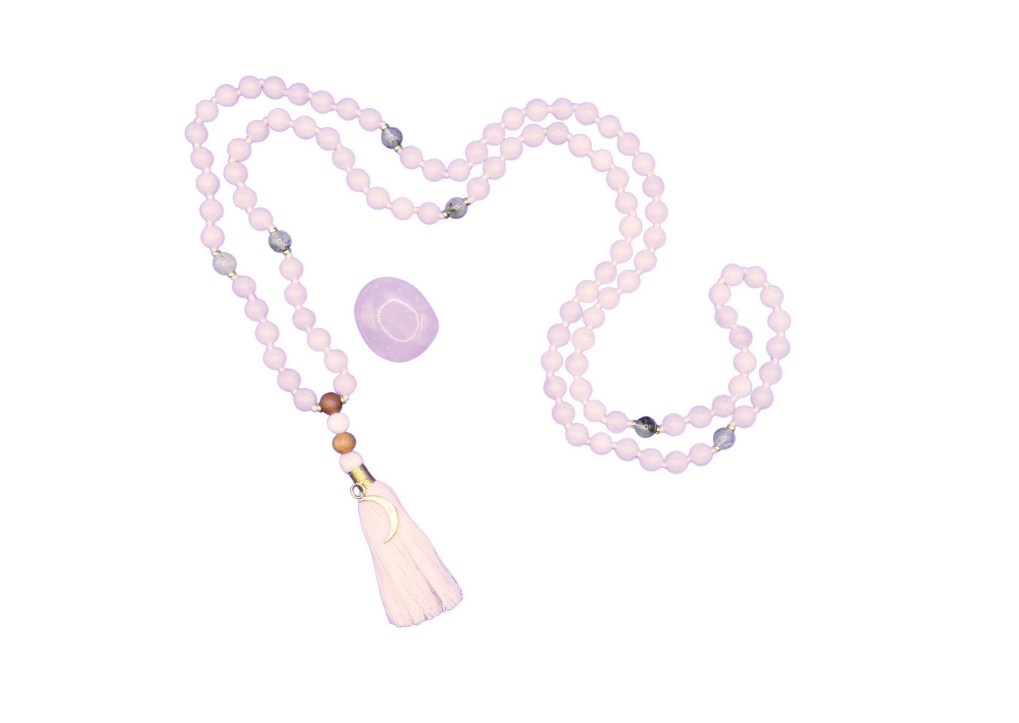 Pandora Mala Rose Quartz Set