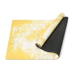 Helios Yellow Gallery Yoga Mat - Kati Kaia