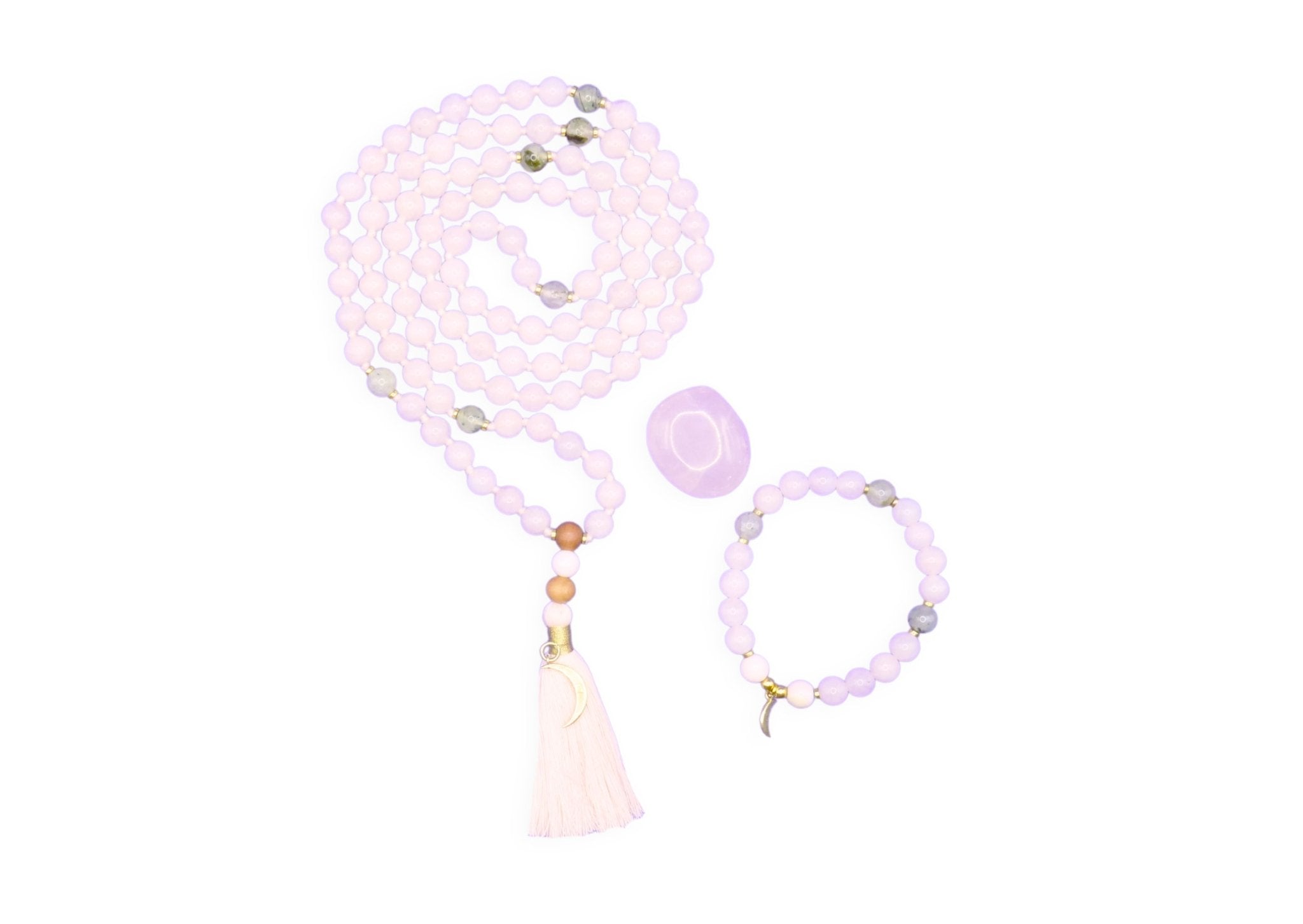 Pandora Mala Rose Quartz Set - Kati Kaia